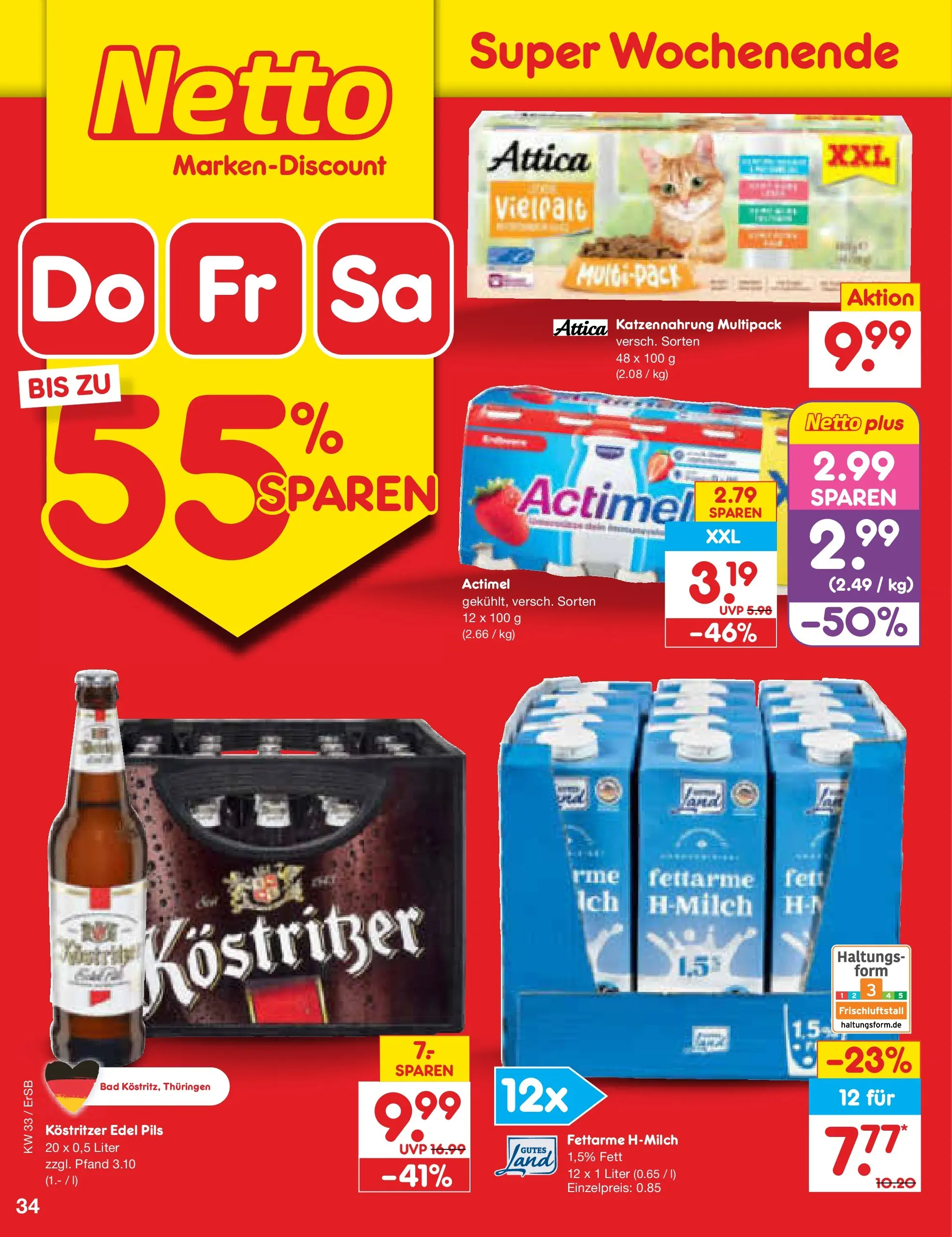 Netto Marken-Discount Prospekt Nordhausen (ab 10.08.2026) ยป Angebote | Seite: 48 | Produkte: Actimel, Kostritzer, Bad, Pils Netto Marken-Discount Prospekt Nordhausen (ab 10.08.2026) ยป Angebote | Seite: 48 | Produkte: Actimel, Kostritzer, Bad, Pils