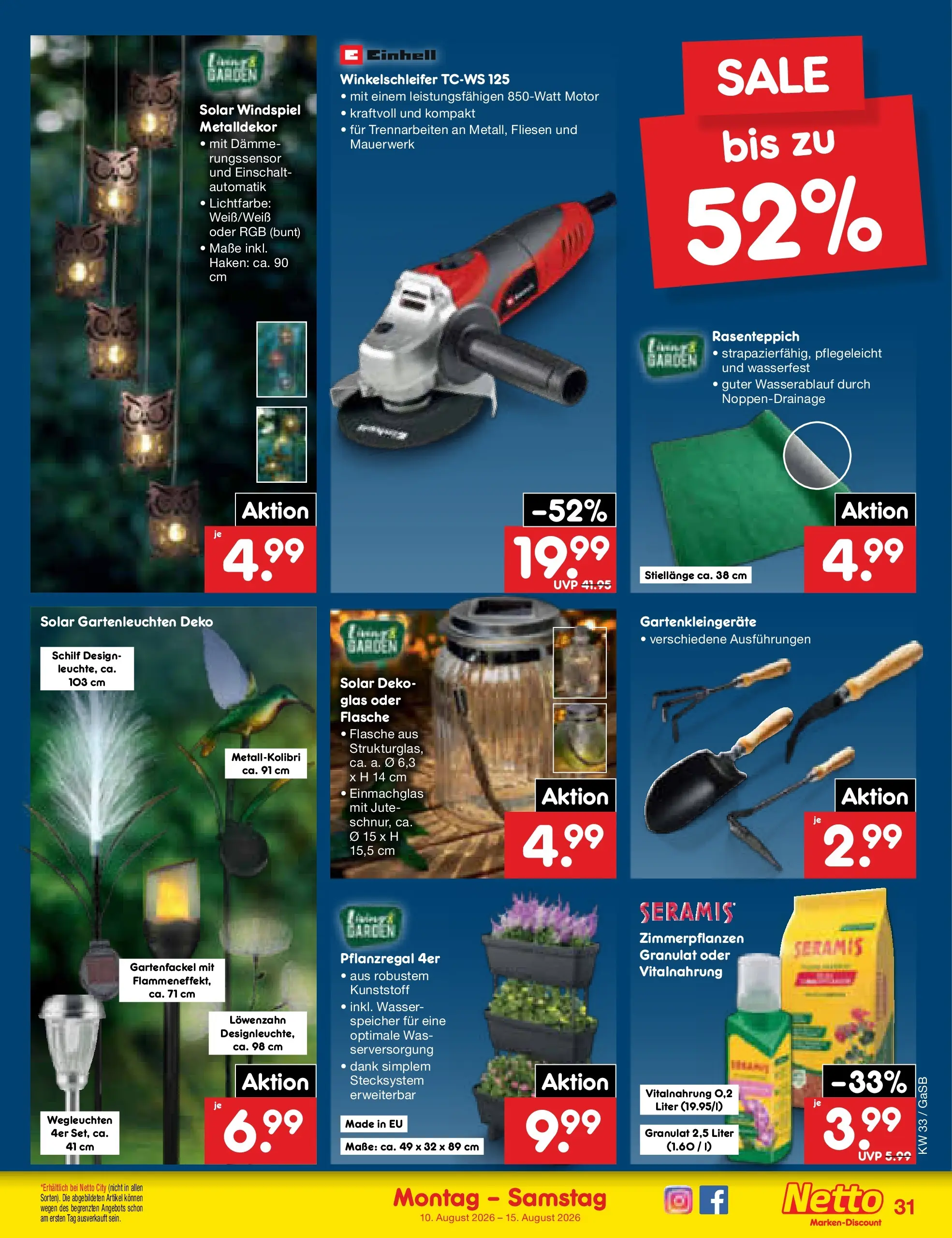 Netto Marken-Discount Prospekt Bremen-Lesum (ab 10.08.2026) ยป Angebote | Seite: 45 | Produkte: Wasser Netto Marken-Discount Prospekt Bremen-Lesum (ab 10.08.2026) ยป Angebote | Seite: 45 | Produkte: Wasser