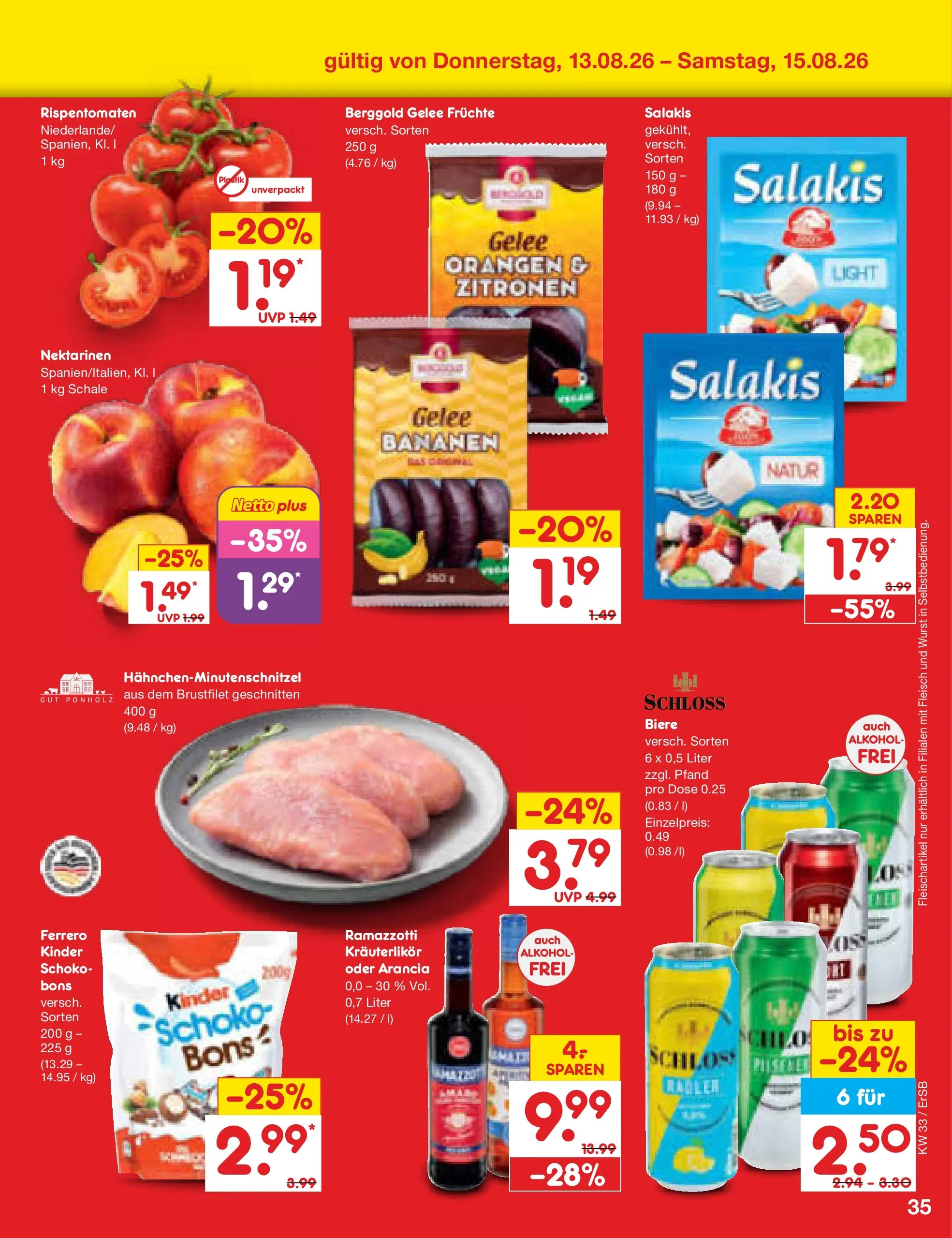 Netto Marken-Discount Prospekt Nordhausen (ab 10.08.2026) ยป Angebote | Seite: 49 | Produkte: Nektarinen, Fleisch, Ramazzotti, Zitronen Netto Marken-Discount Prospekt Nordhausen (ab 10.08.2026) ยป Angebote | Seite: 49 | Produkte: Nektarinen, Fleisch, Ramazzotti, Zitronen