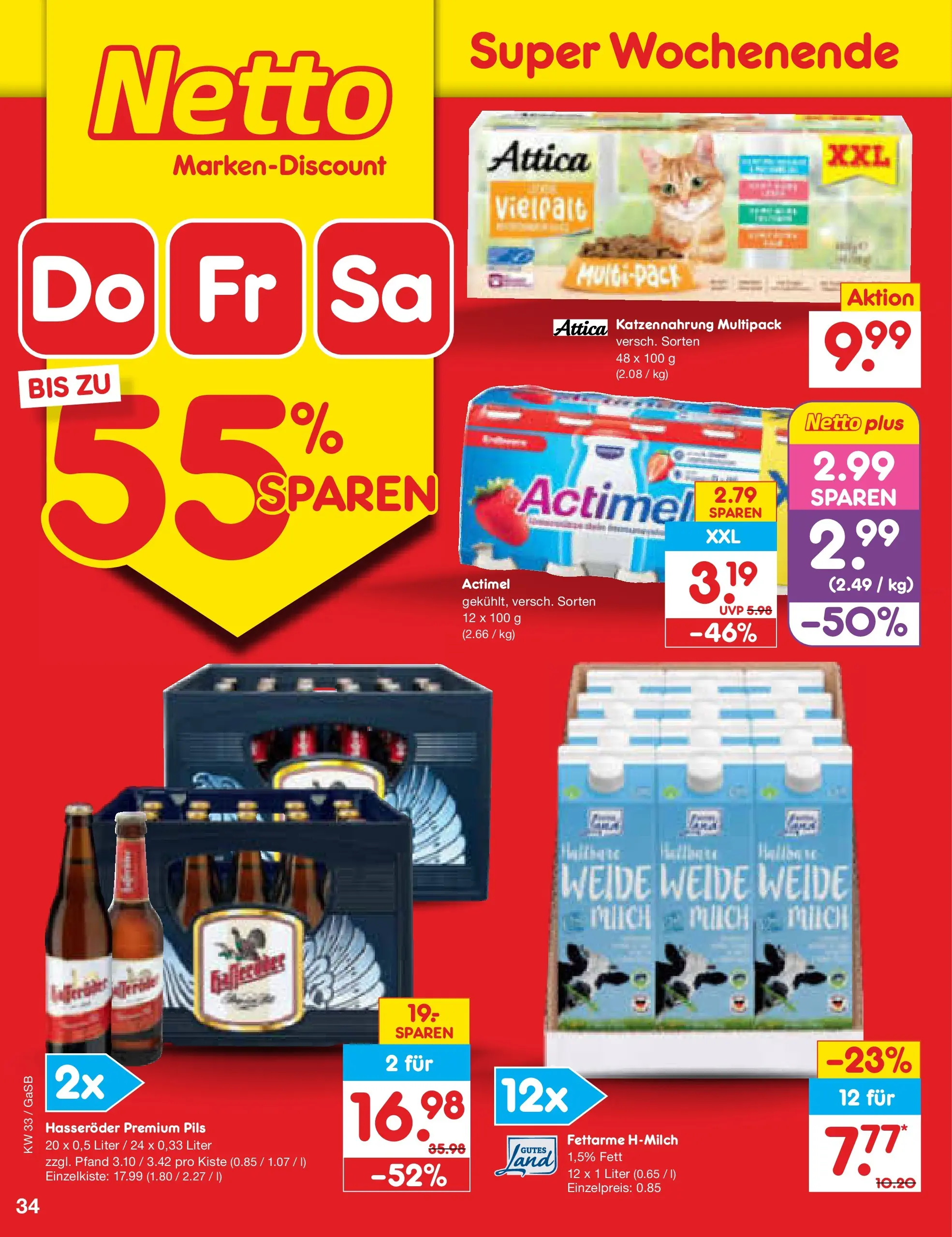 Netto Marken-Discount Prospekt Bremen-Lesum (ab 10.08.2026) ยป Angebote | Seite: 48 | Produkte: Actimel, Pils, Hasserรถder Netto Marken-Discount Prospekt Bremen-Lesum (ab 10.08.2026) ยป Angebote | Seite: 48 | Produkte: Actimel, Pils, Hasserรถder