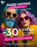 Mondovicino Outlet Village -30% extra dal prezzo saldo - al 06.08.2026