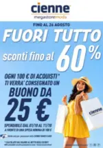 Cienne Megastore Moda Fuori tutto - al 26.08.2026