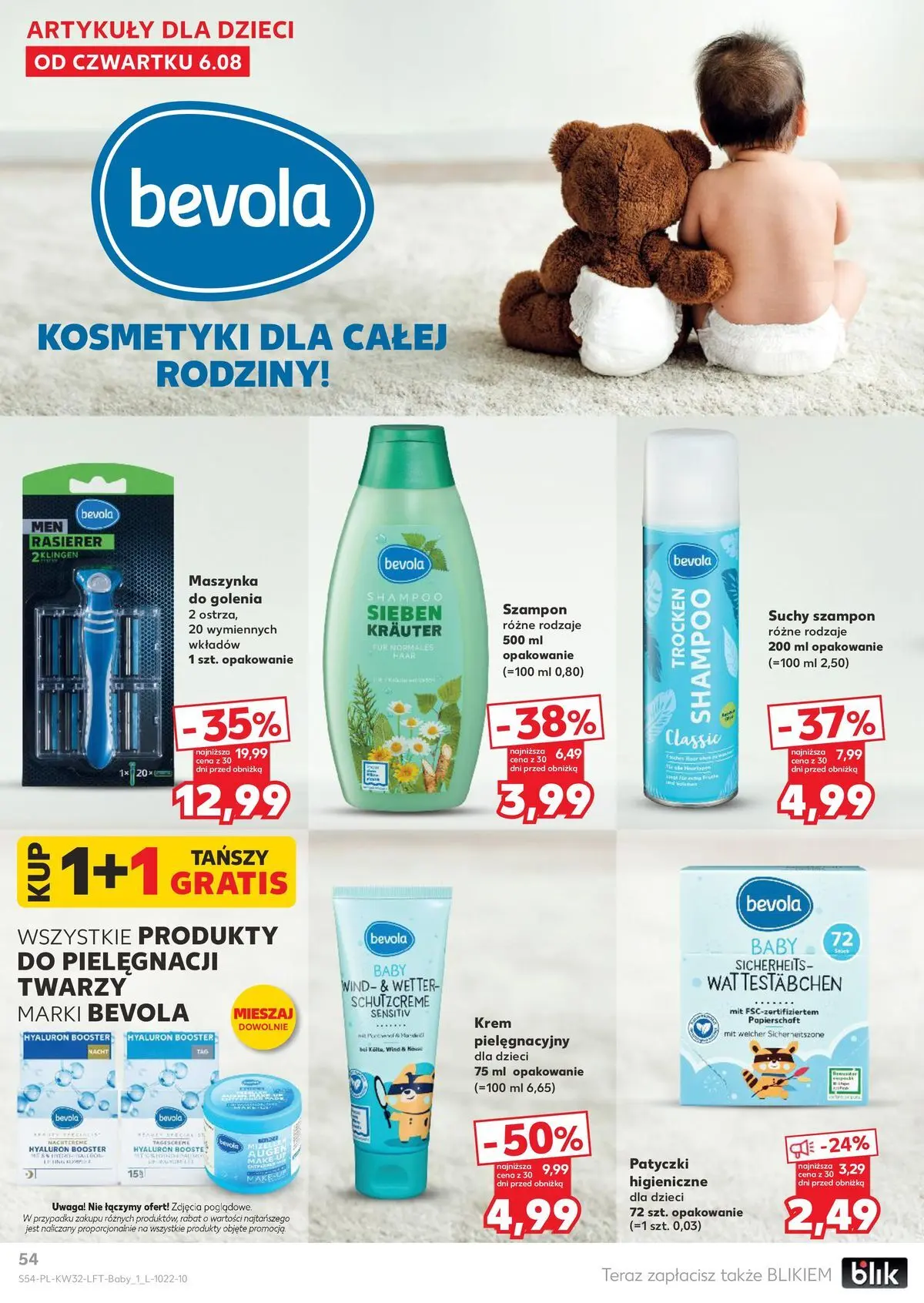 Kaufland gazetka od 06.08.2026 - od jutra PDF | Strona: 54 | Produkty: Kosmetyki, Szampon, Krem, Suchy szampon