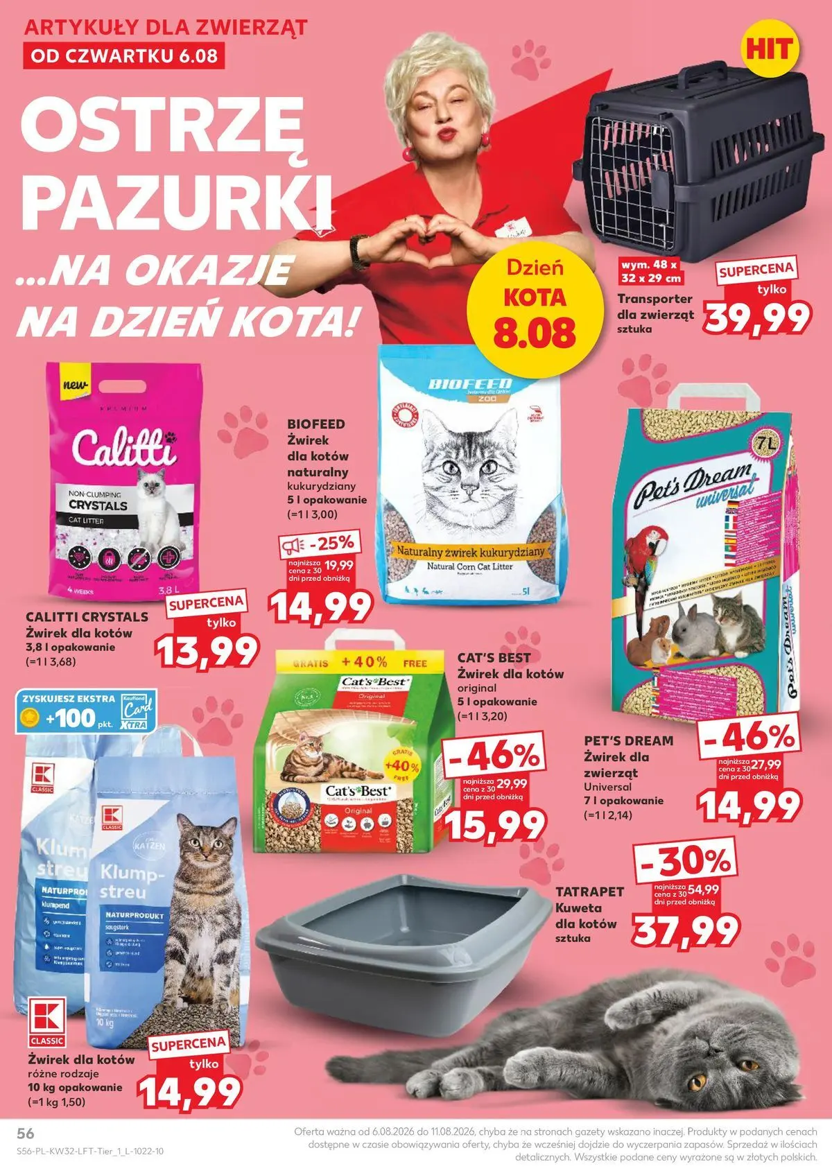 Kaufland gazetka od 06.08.2026 - od jutra PDF | Strona: 56
