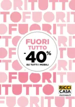 Ricci Casa Fuori Tutto - al 06.09.2026