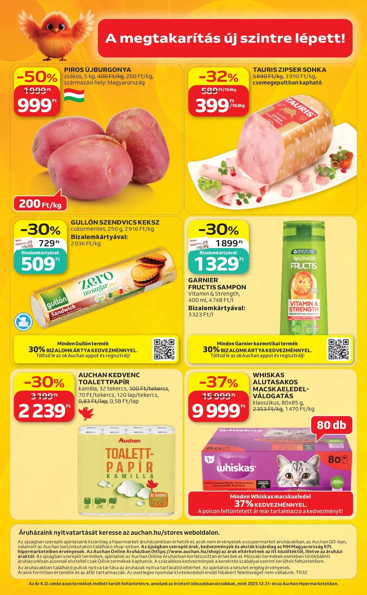 Auchan akciós újság Szolnok - 2026.08.06. -tól/töl > akció, lapozható szórólap 🛍️ | Oldal: 48