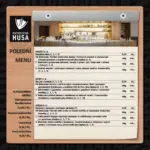 Potrefen&aacute; Husa Poledn&iacute; menu &ndash; do 07.08.2026
