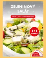 Ovocn&yacute; Světozor 1+1 zdarma ZELENINOV&Yacute; SAL&Aacute;T &ndash; do 31.08.2026