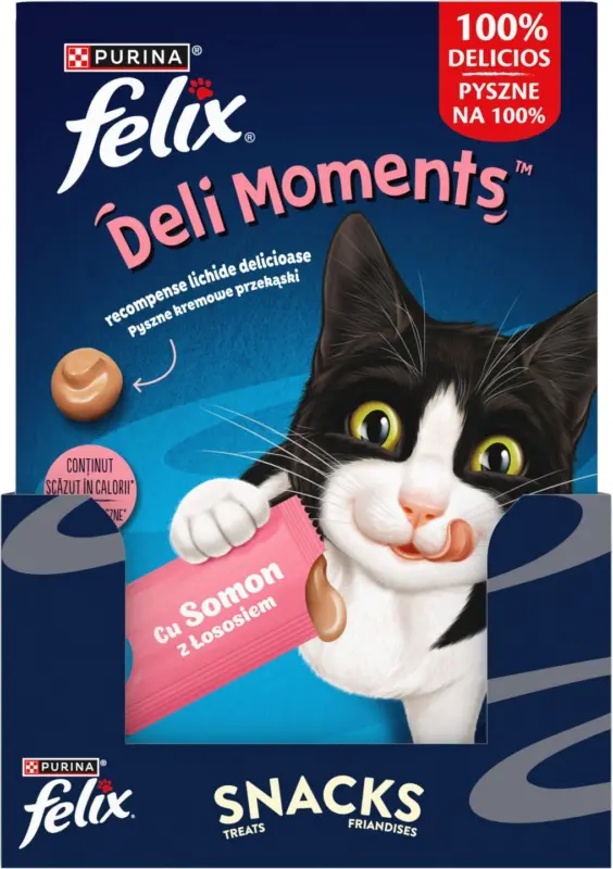 Felix Delimoments лакомство за котка, 4x10 гр