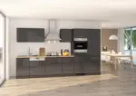 m&ouml;max Dornbirn - Ihr Trendm&ouml;belhaus in Dornbirn K&uuml;chenblock Mailand XIII m. Ger&auml;ten Graphitfarben
