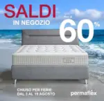 Permaflex Saldi in negozio fino al 60% - al 19.08.2026