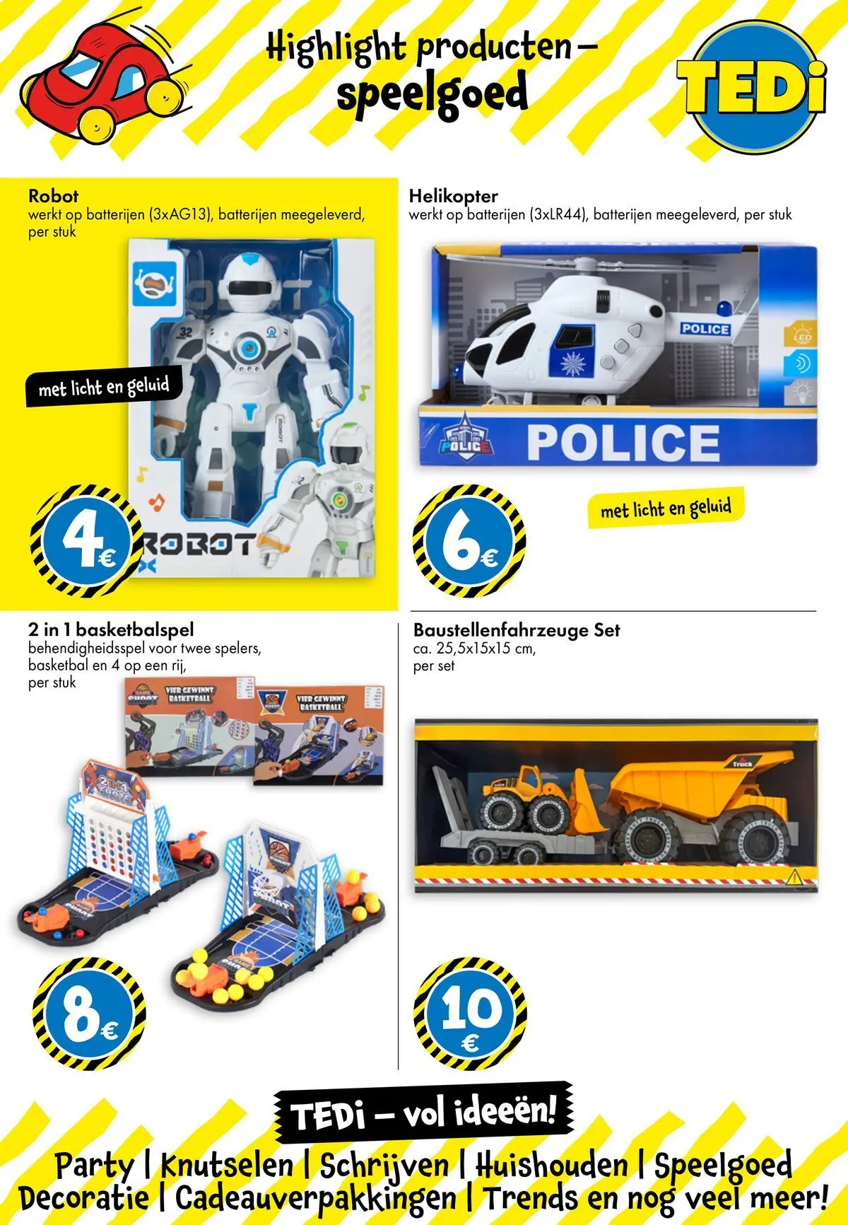 TEDi - TEDi folder tot 10.08.2026 vanaf 04/08/2026 | Pagina: 3 | Producten: Geluid, Robot, Batterijen
