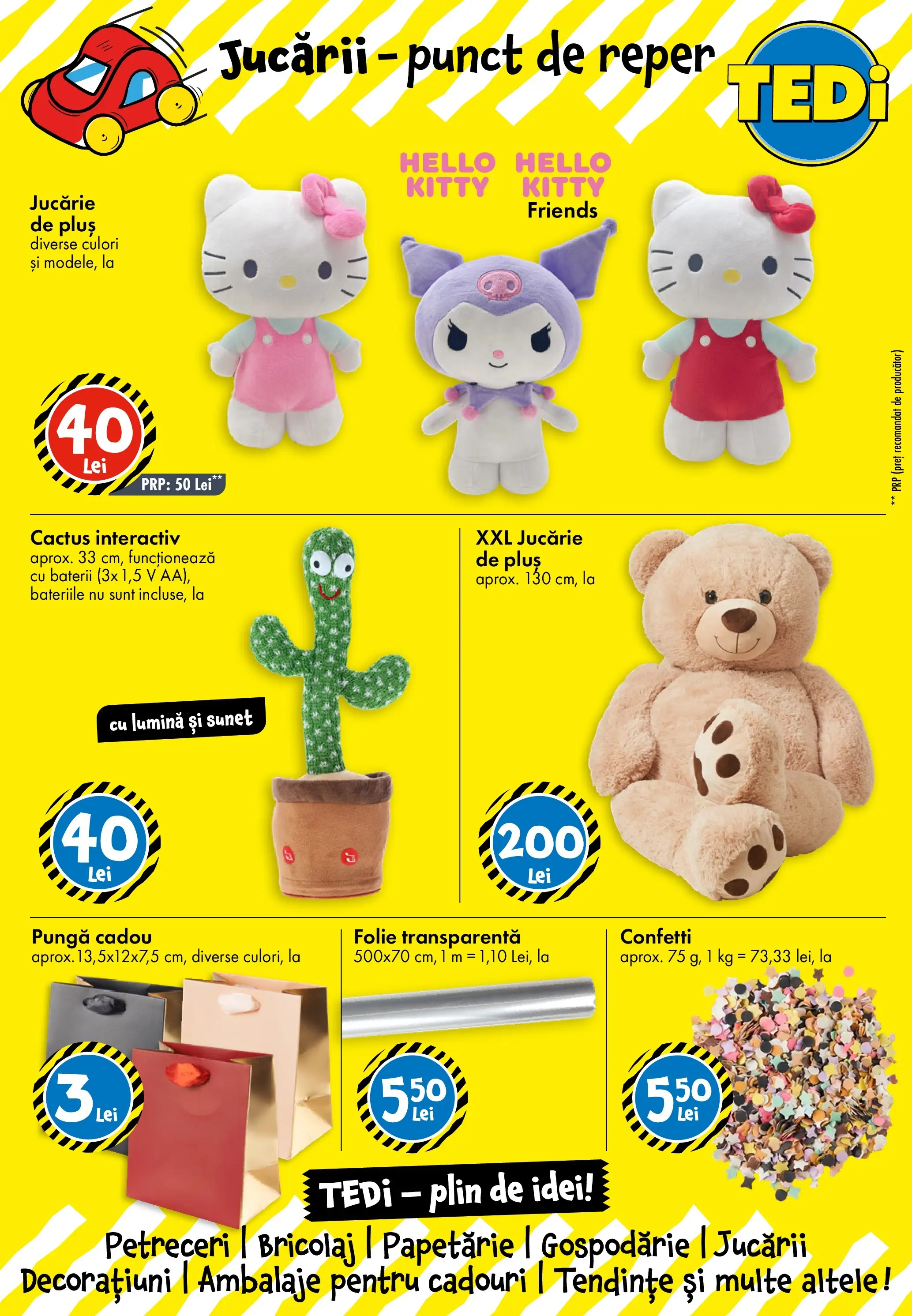 TEDi - Catalog TEDi până în data de 11.08.2026 - Oferta 05.08.2026 - 11.08.2026 | Pagină: 4 | Produse: Tavuk suyu, Pungă, Baterii
