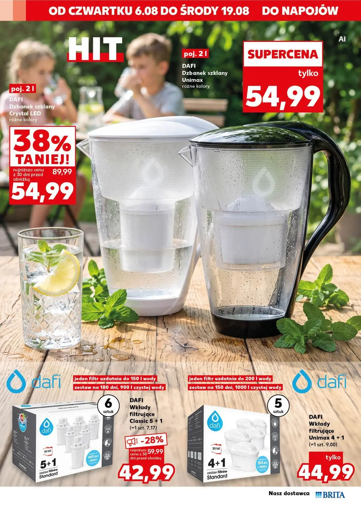 Kaufland gazetka - Złap Okazje od 06.08.2026 - od jutra PDF | Strona: 2 | Produkty: Dzbanek