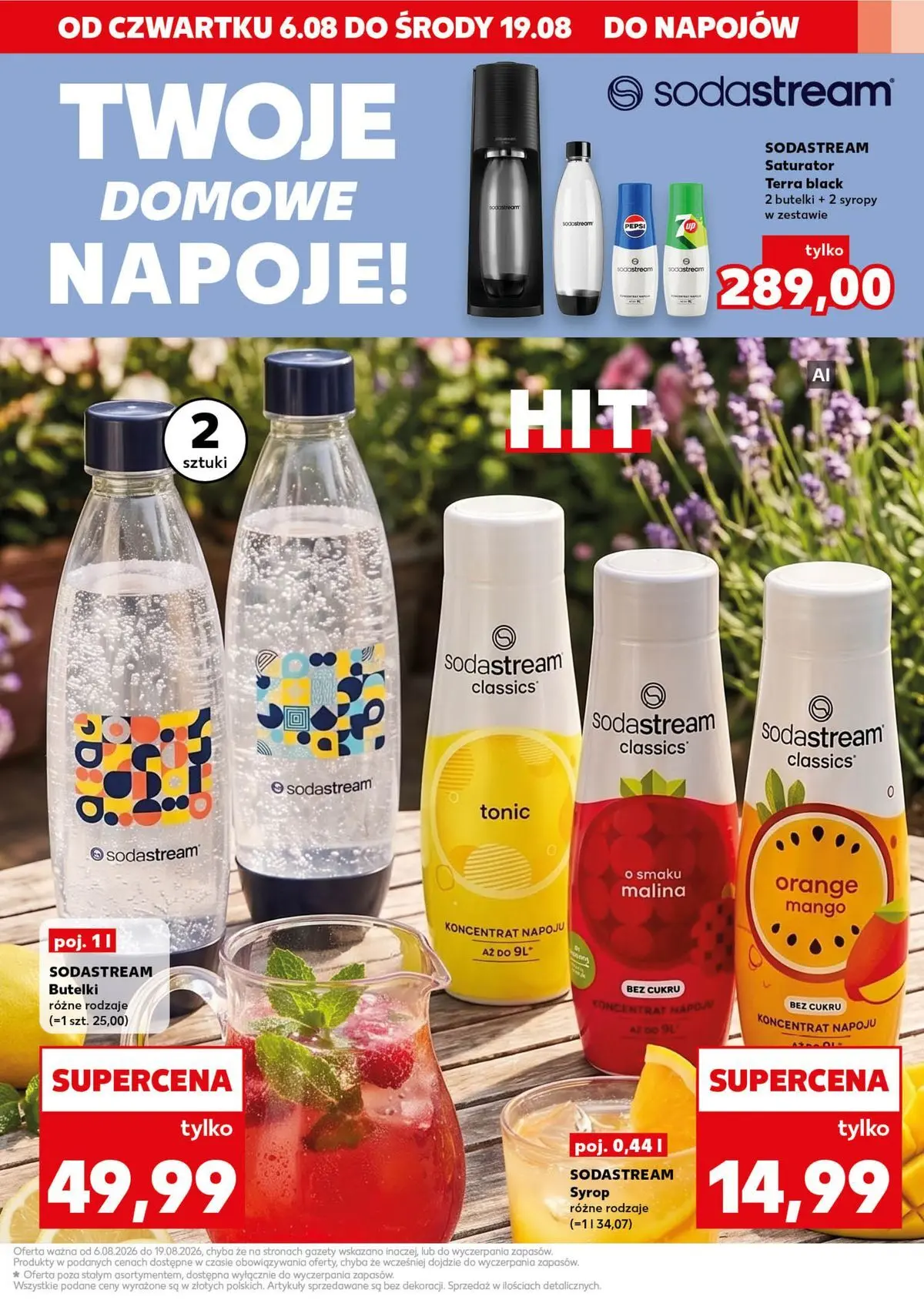 Kaufland gazetka - Złap Okazje od 06.08.2026 - od jutra PDF | Strona: 3 | Produkty: Malina, Napoje, Pepsi, Sodastream