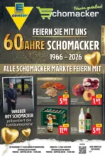 E center Jubil&auml;umshandzettel Schomacker - bis 15.08.2026