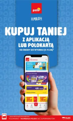 Pogląd oferty "POLOmarket gazetka - Kupuj taniej" - ważna od 05.08.2026