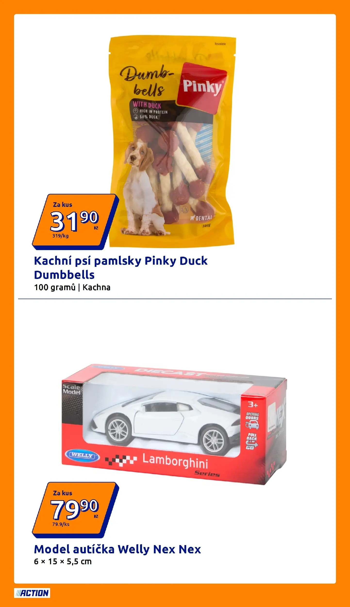 Action leták od 05.08.2026 - Akční leták online | Strana: 2 | Produkty: Kachna, Protein