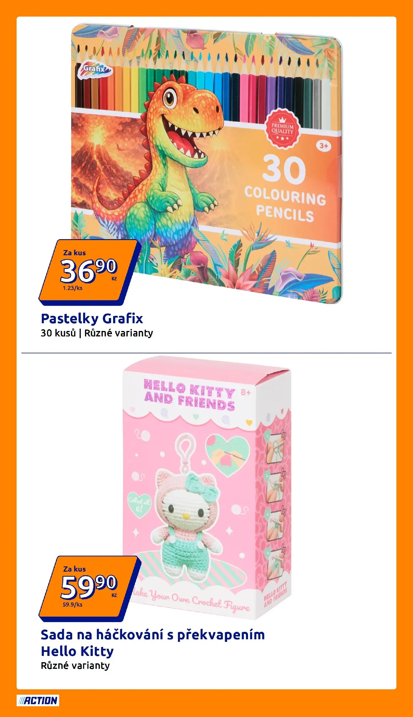 Action leták od 05.08.2026 - Akční leták online | Strana: 8 | Produkty: Pastelky