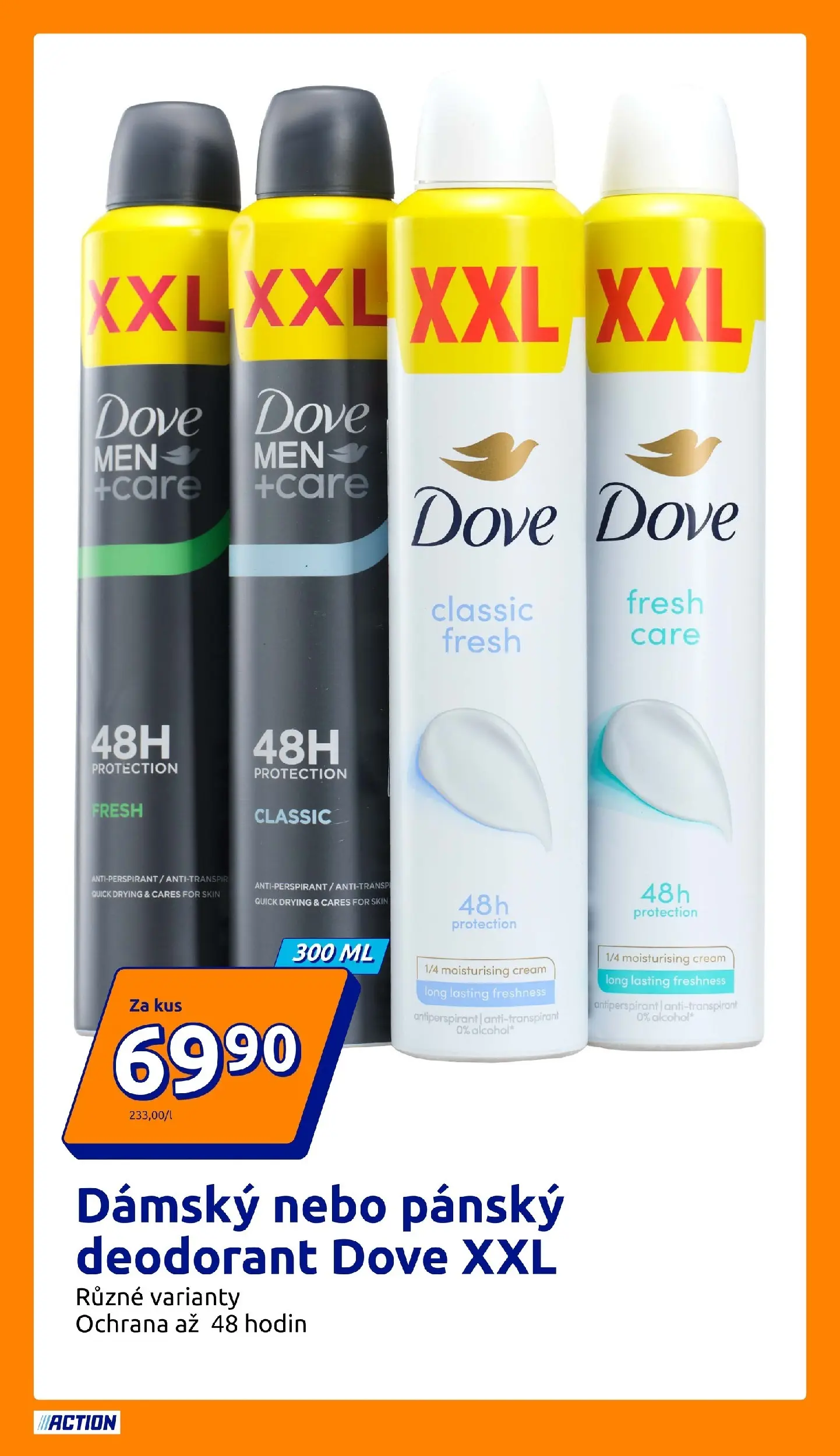 Action leták od 05.08.2026 - Akční leták online | Strana: 22 | Produkty: Deodorant, Antiperspirant, Dove