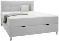 Boxbett Oviedo 160 in Hellgrau ca. 160x200cm