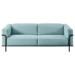 2,5-Sitzer in Cord Hellblau