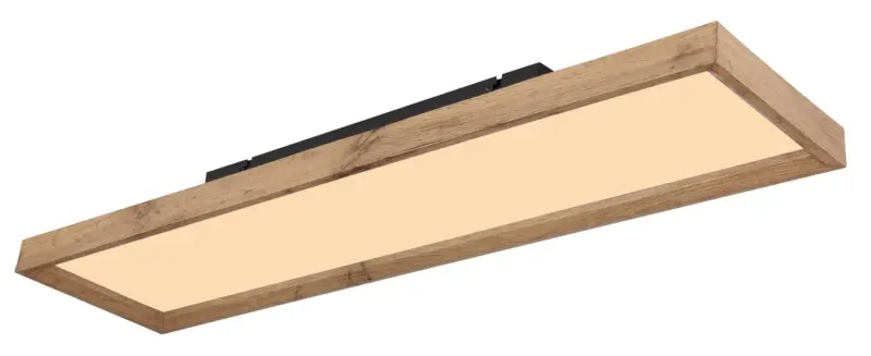 LED-Deckenleuchte Cinderalla in Naturfarben max. 24 Watt Deckenlampe