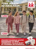 KiK újság érvényessége 2026.08.16-ig