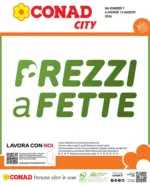 Conad Prezzi a fette - al 13.08.2026