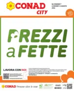 Conad Prezzi a fette - al 13.08.2026