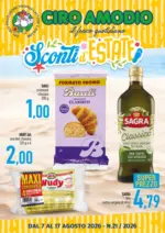 Ciro Amodio Sconti d'estate - al 17.08.2026