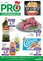 PRO7 Supermercati Offerte valide da giovedi 6 a venerdi 14 agosto 2026 - al 14.08.2026