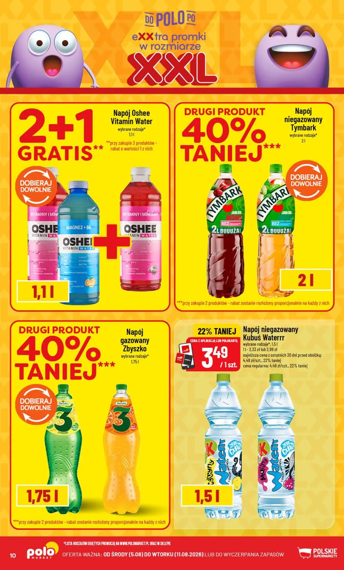 Nowa POLOmarket gazetka od jutra (05.08.2026) | Strona: 10 Nowa POLOmarket gazetka od jutra 05.08.2026 | Strona: 10