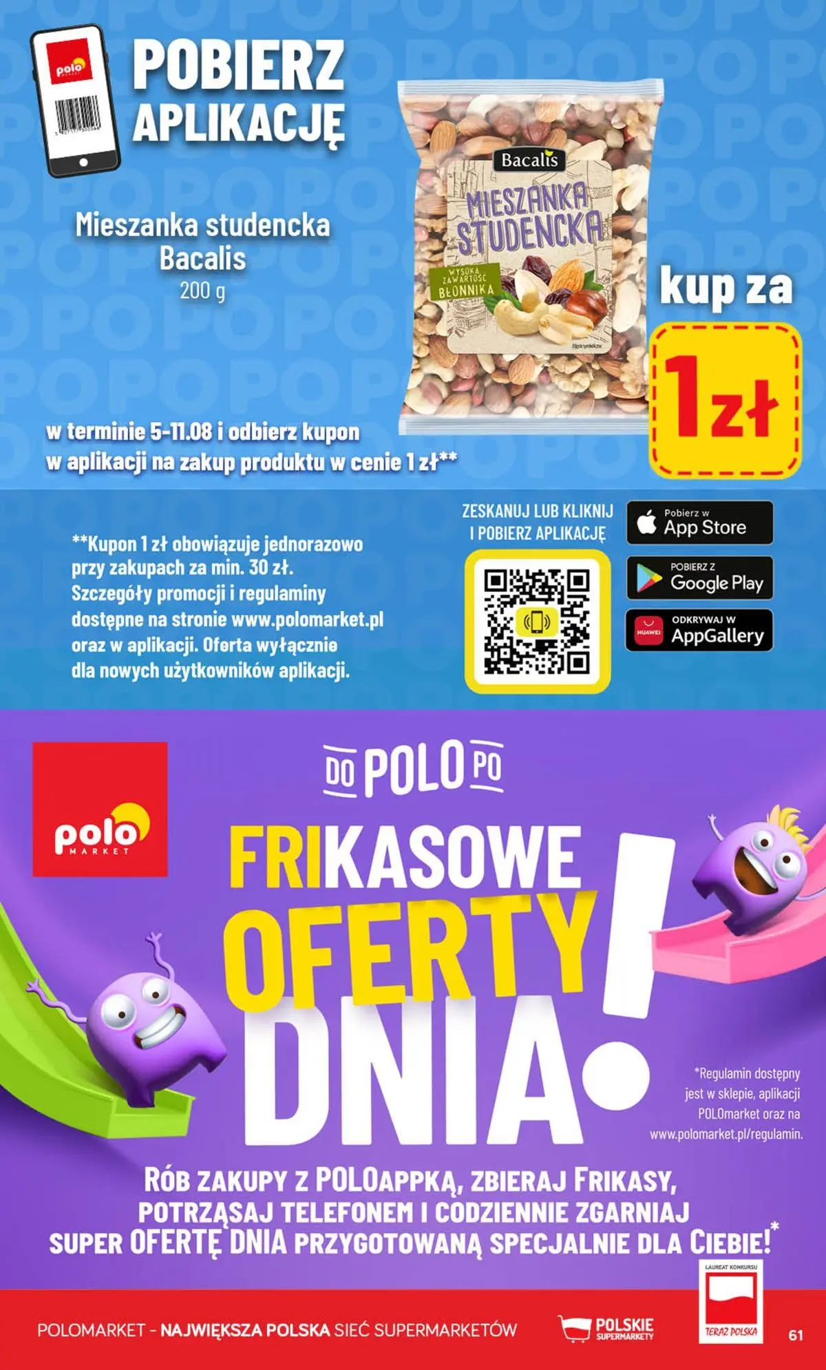 Nowa POLOmarket gazetka od jutra (05.08.2026) | Strona: 61 Nowa POLOmarket gazetka od jutra 05.08.2026 | Strona: 61
