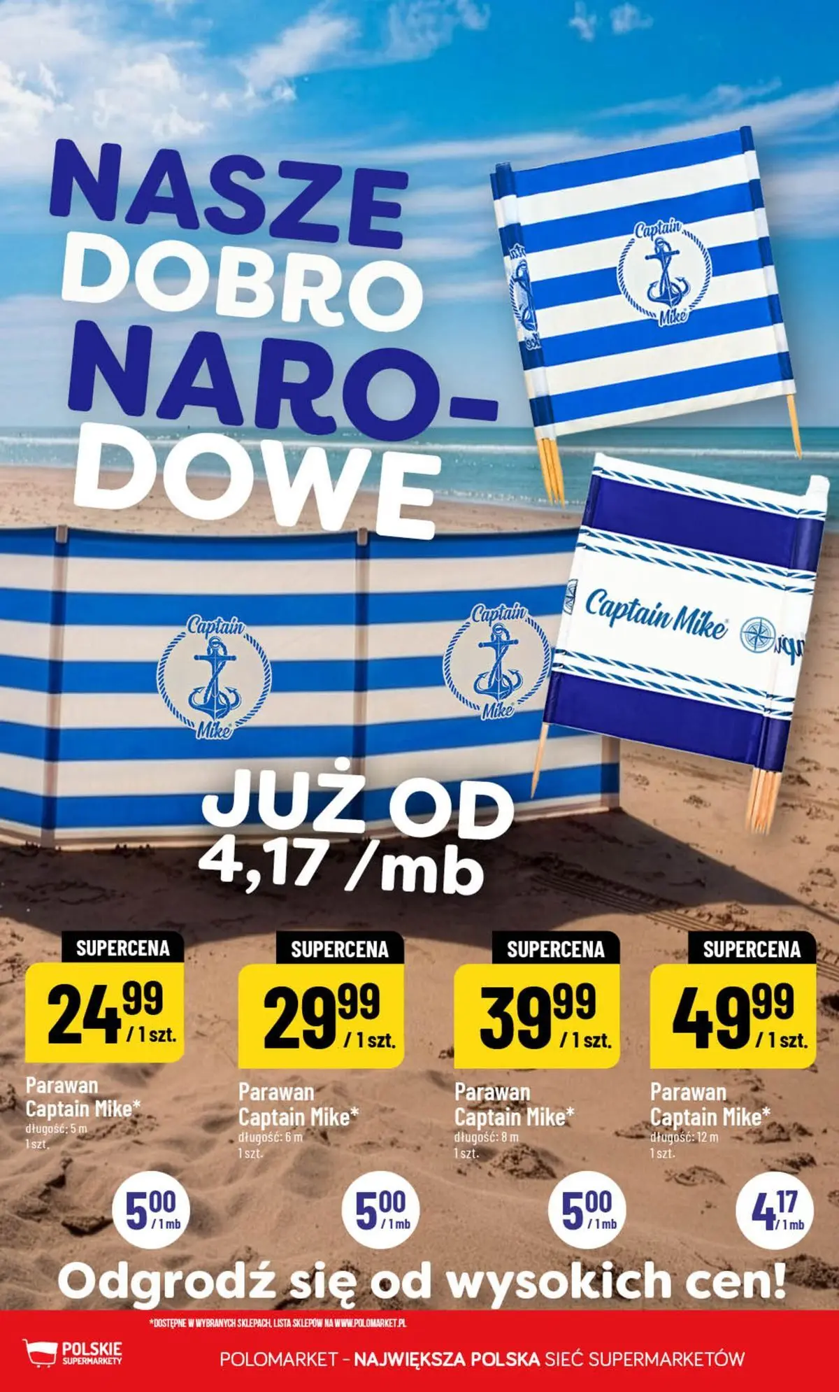 Nowa POLOmarket gazetka od jutra (05.08.2026) | Strona: 76 | Produkty: Parawan Nowa POLOmarket gazetka od jutra 05.08.2026 | Strona: 76 | Produkty: Parawan