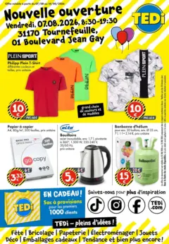 TEDi - Prévisualisation de TEDi catalogue Tournefeuille valide à partir de 05/08/2026