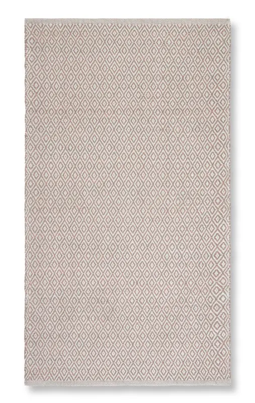 Handwebeteppich Carola in Rosa ca. 80x150cm