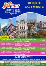 Av Tour LAST MINUTE soggiorni citt&agrave; - al 15.08.2026