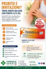Farmacia Saggio Prurito e irritazioni? - al 09.08.2026