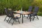 m&ouml;max Dornbirn - Ihr Trendm&ouml;belhaus in Dornbirn Gartengarnitur Tilos 9-tlg. Holz