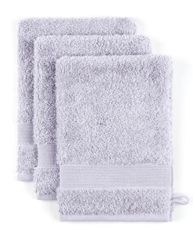 Waschlappen Silke Mauve ca. 15x21cm 3er Set