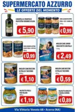 Supermercato Azzurro Le offerte del momento - al 09.08.2026