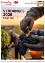 Carrefour Market VENDANGES 2026 CEST PARTI - au 20.09.2026