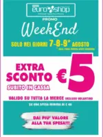 Euro Shop Extra sconto 5 euro - al 09.08.2026