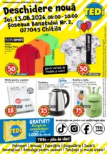 TEDi Catalog TEDi p&acirc;nă &icirc;n data de 15.08.2026 - p&acirc;nă la 15-08-26