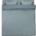 JYSK JYSK Lenjerie pat+cearșaf MARION 200x220 albastră