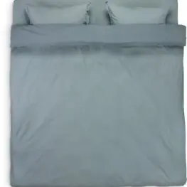 JYSK Lenjerie pat+cearșaf MARION 200x220 albastră