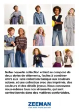 La rentr&eacute;e avec notre nouvelle collection enfant