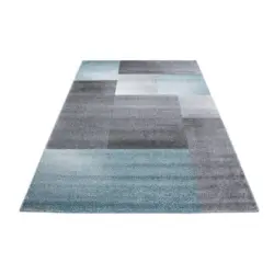 Webteppich 80/150 cm Lucca 1810 Blau