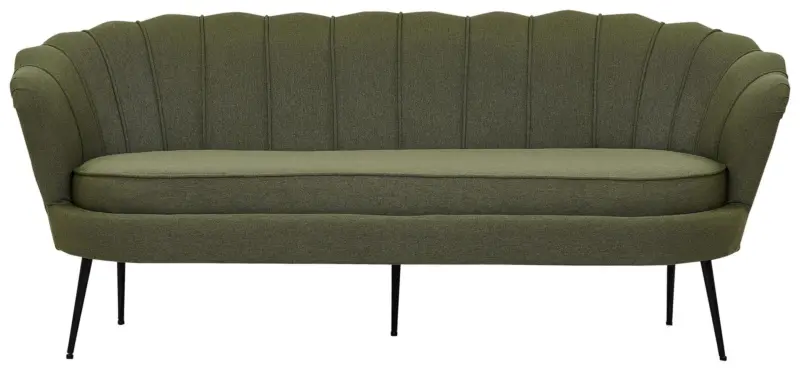 Sofa Calais ca. 180 cm Olivgr&uuml;n